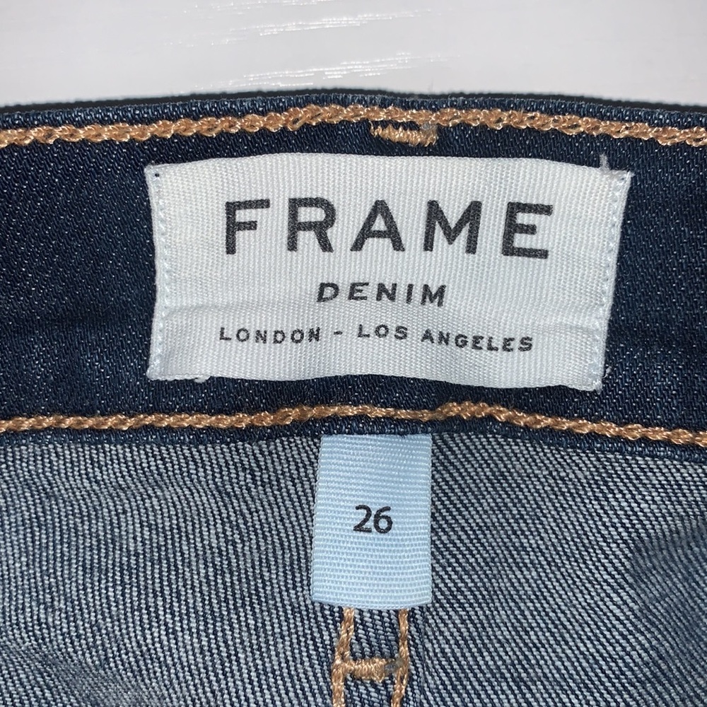 FRAME  Denim Jeans Frame Jeans Le Skinny De Jeanne - Picture 9 of 12